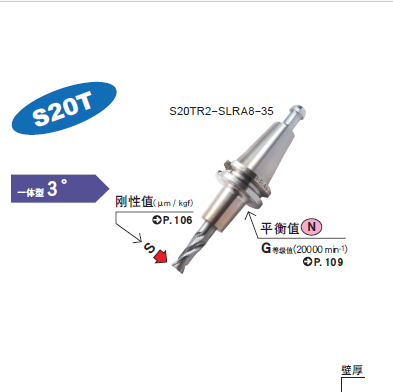 南京S20T一体式热装刀柄